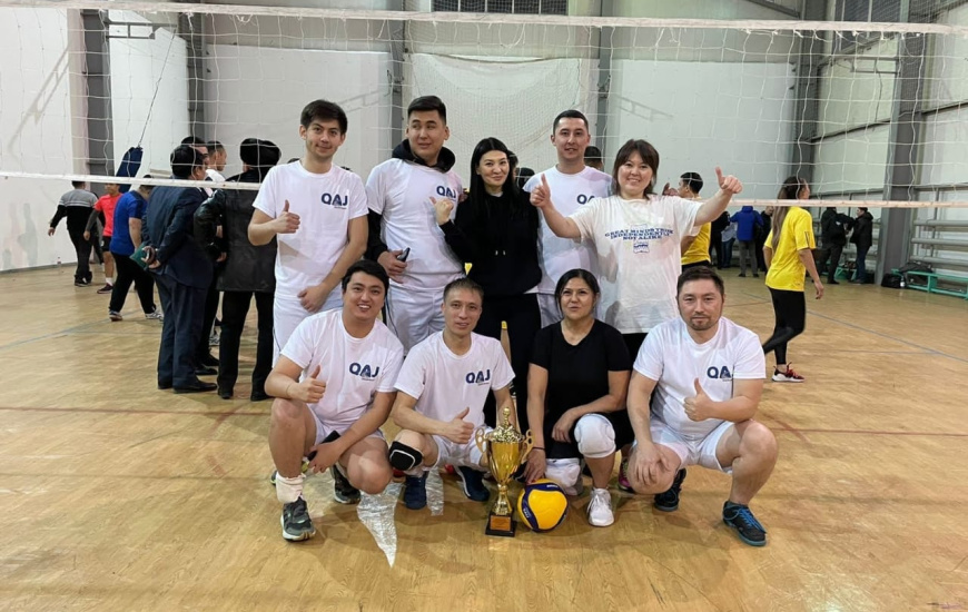 Состоялись соревнования по футболу и волейболу среди автодорожников Казахстана